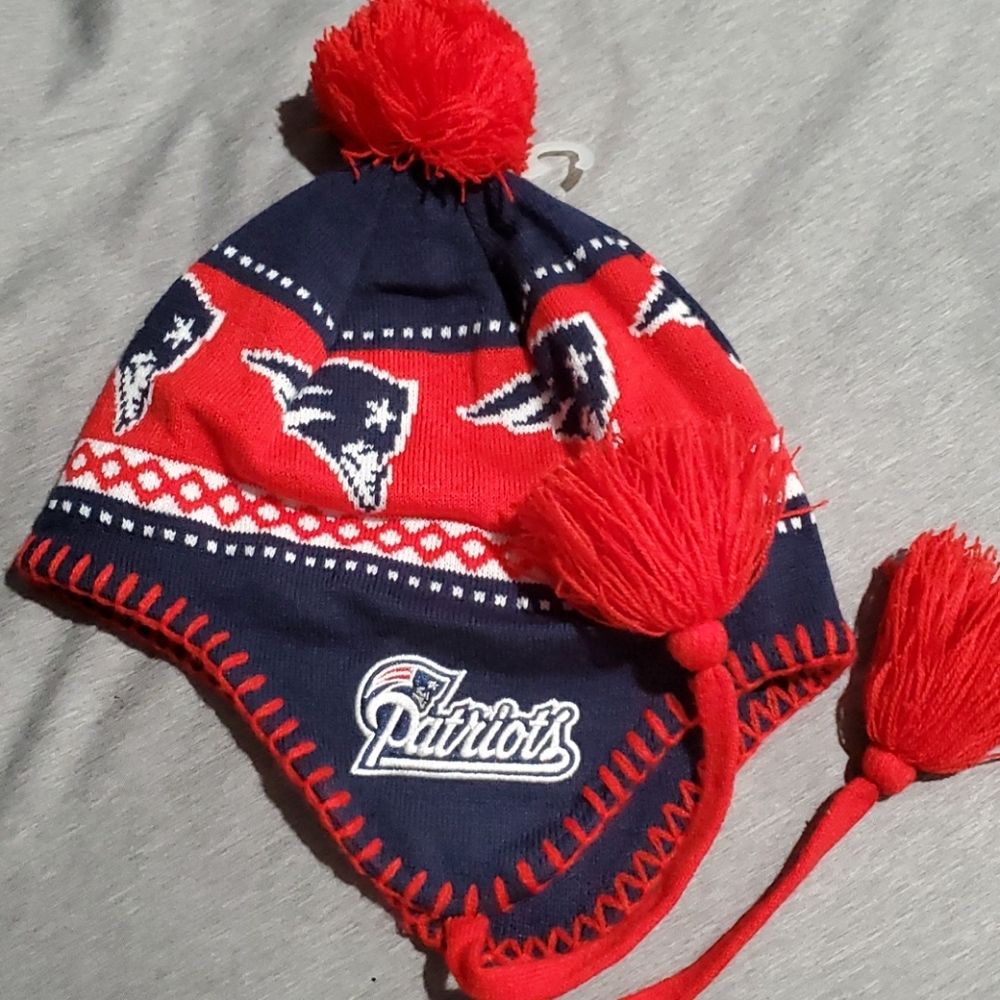 New England patriots beanie
